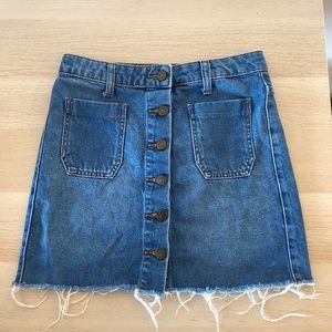 BDG Jean Skirt